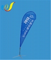 China High quality cheap customized Display Flag-Teardrop Banners manufacture