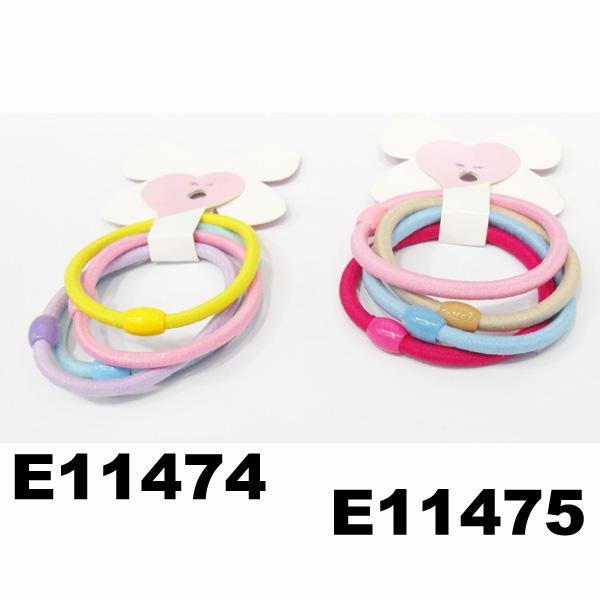 women girls daily use elastic rubber band hair ties wholesale 3