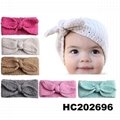 baby girls wool crochet knit headbands wholesale