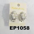 fashion women ladies crystal pearl stud earrings wholesale 4