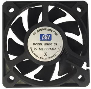 JSL factory direct supply plastic hot sale DC Axial Fan Exhaust Fan 5010