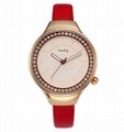 Hot Vintage Women Wristwatches Slim Stone Quartz Fashion Watch Wy-014 1