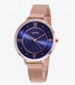 Japan Movt Fancy Ladies Slim Stone Quartz Wrist Watch Wy-142 2