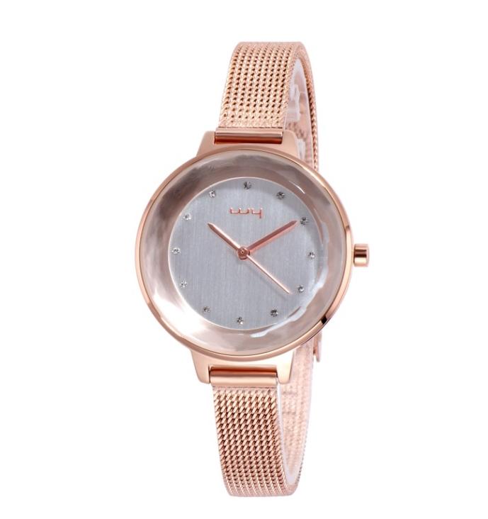 Manufacturers New Fashion Ultra Thin Casual Womens Rhinestone Watch Wy-152 5