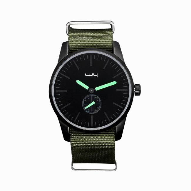 Waterproof Mens Luxury Nylon Minimalist Watch Wy-136