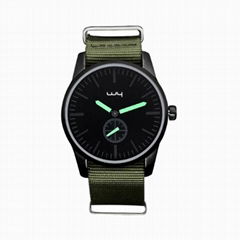 Waterproof Mens Luxury Nylon Minimalist Watch Wy-136