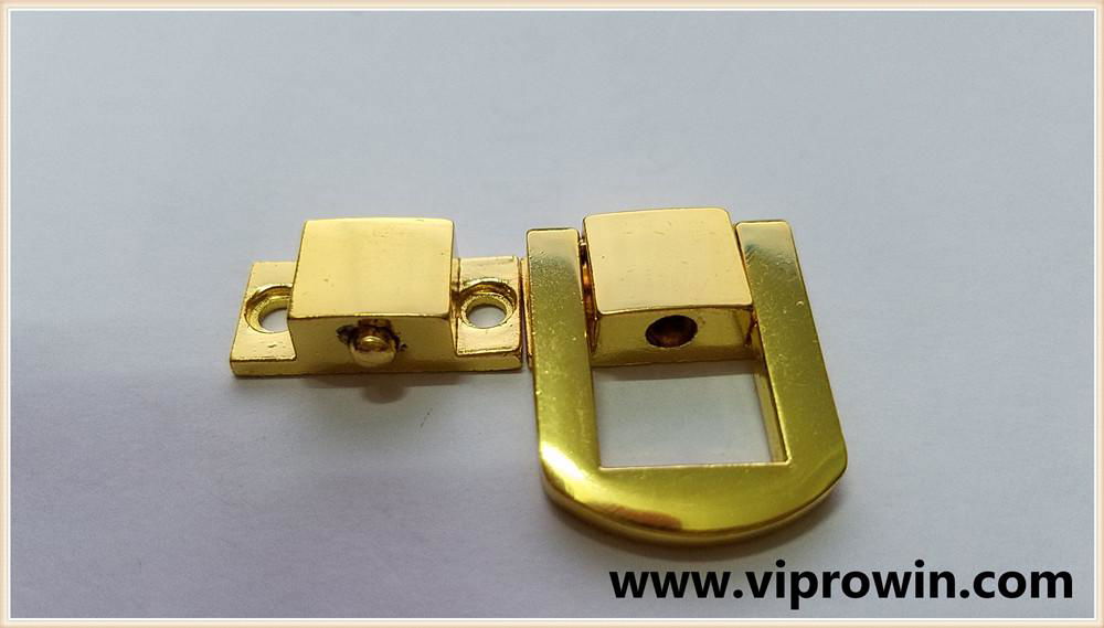 China Products Small Golden Decorative Jewelry Case Lock in 25*20mm 2