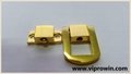 China Products Small Golden Decorative Jewelry Case Lock in 25*20mm 2