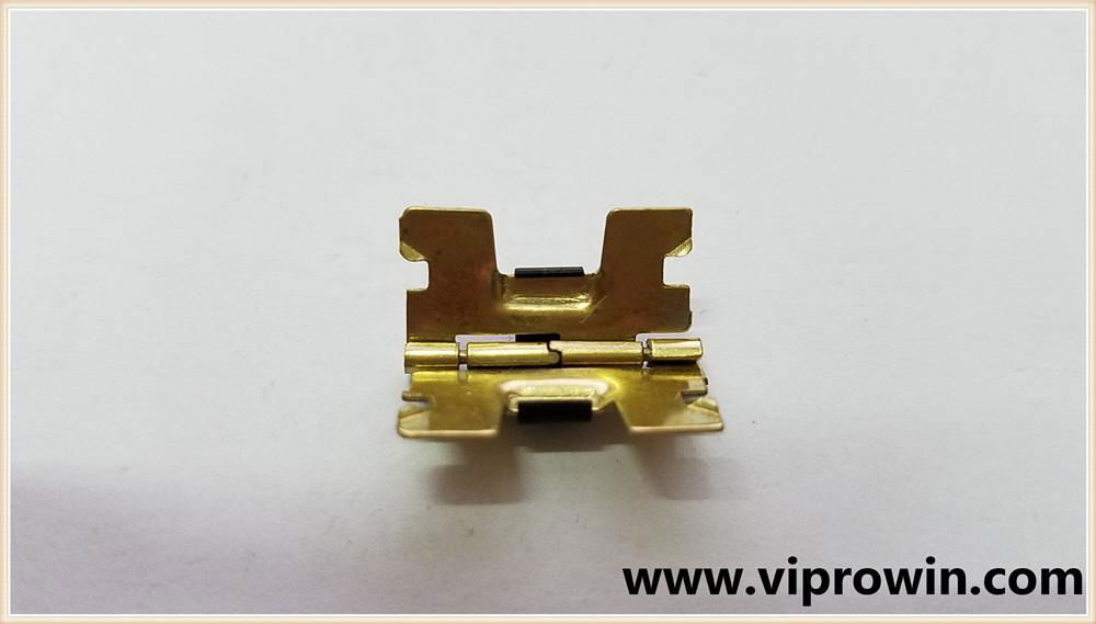 Mini Spring Hinge with Hook for jewelry box in 20*20mm 3