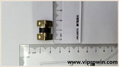 Mini Spring Hinge with Punched triangle for jewelry box in 20*20mm