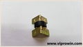 Mini Spring Hinge with Punched triangle for jewelry box in 20*20mm