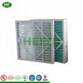 Primary Efficiency Cardboard Pleated Panel Pre Air Filter G3 G4 Filter 1