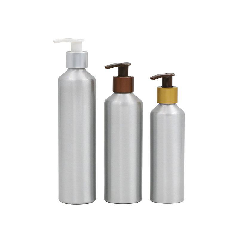 Stock Bottles 300ml Aluminum Cosmetic Bottles  5