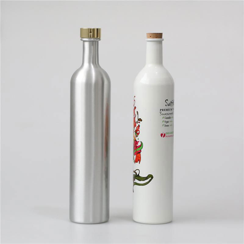 Colorful Printing Aluminum Bottles For Wine 3