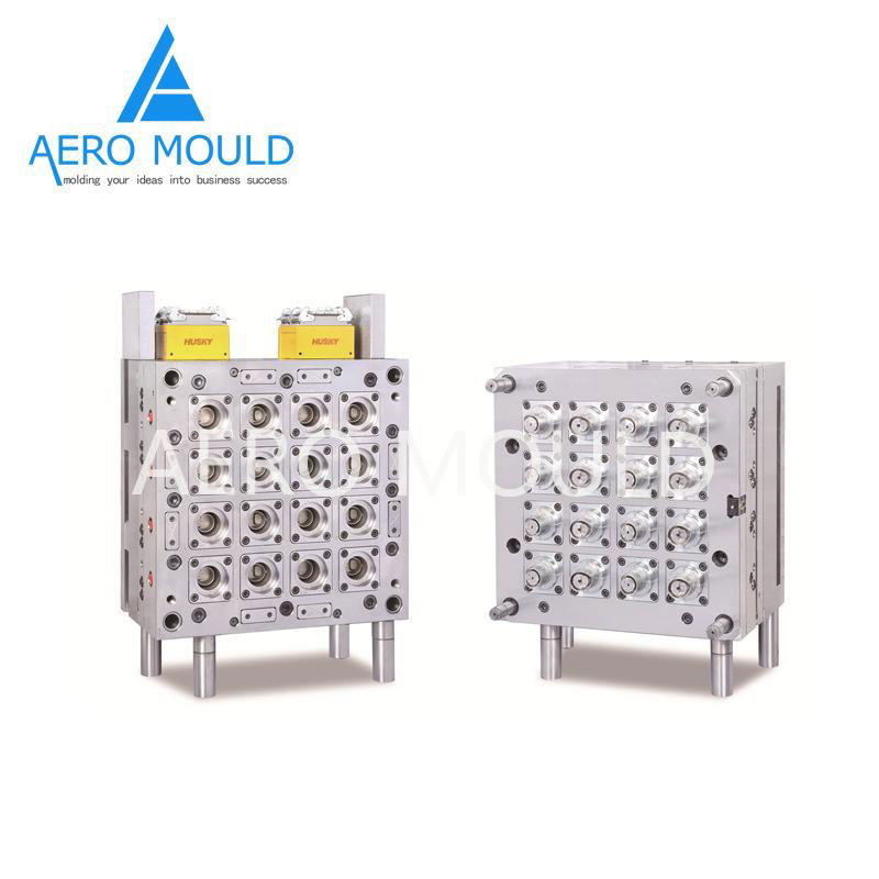 16-cavity high quality plastic cap mould manufacturer 4