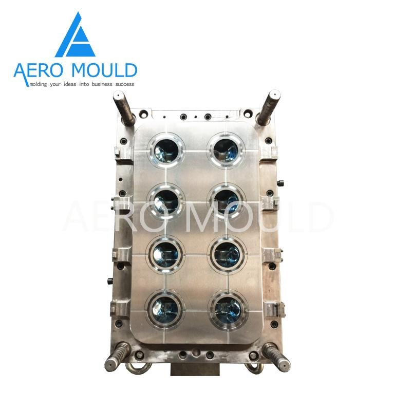 Injection plastic mould design for spray cap mold