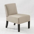 Linen Living Room Chair Hotel Chair Cafe