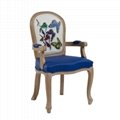 UK Designs Vintage Solid Wood Chair French Style Hotel Chair Restaurant Chair 2