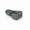 New style high effiency black 2 usb wall charger for cellphone