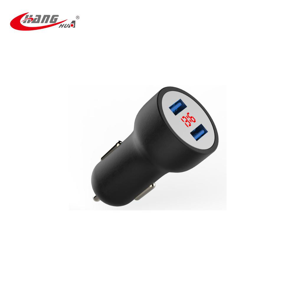 KISEKI Factory 2019 new design 5V led display usb universal travel car charger  2