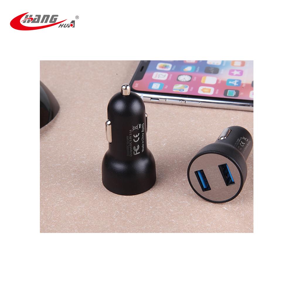 KISEKI Factory 2019 new design 5V led display usb universal travel car charger  4