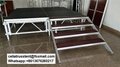 Adjustable height stage system design for sale  5