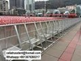 Festival pit barriers design for event rental company 