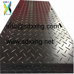 HDPE plastic mats polyethylene plastic track road lawn temporary roadways