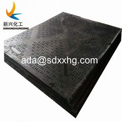 hdpe ground mat for heavy truck DuraDeck portable access mats swamp excavator