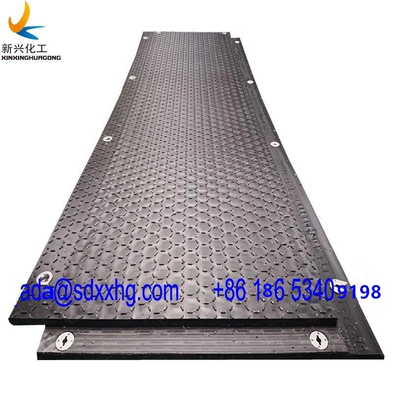 MegaDeck heavy-duty composite mats designed for high-traffic work sites power 2