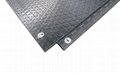 MegaDeck heavy-duty composite mats designed for high-traffic work sites power 3