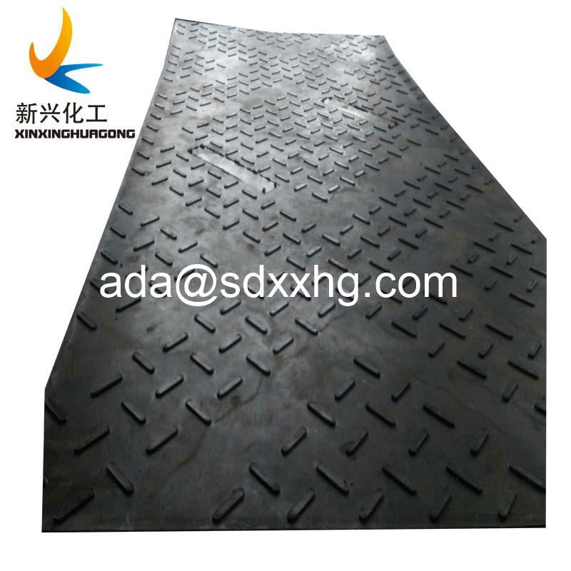 HDPE plastic mats polyethylene plastic track road lawn temporary roadways hdpe 5