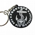Customized Rubber Keychain for Promotion