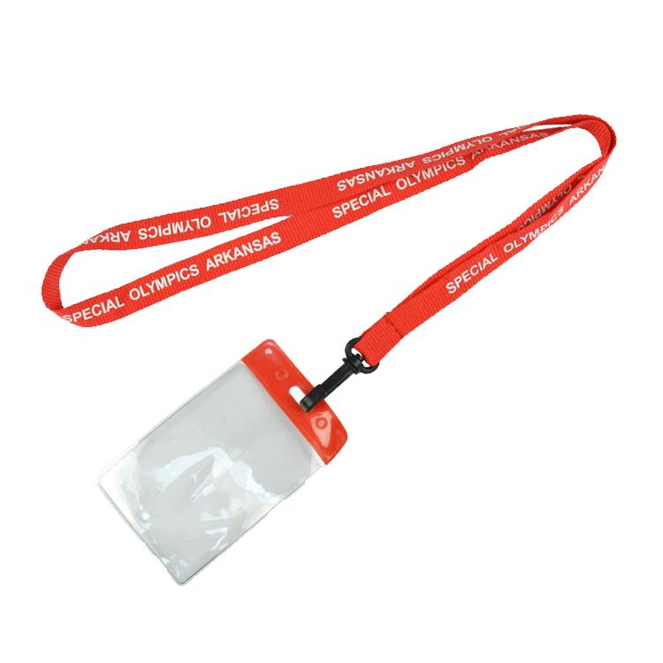 Printed Lanyard with Card Holder for Promotional Gifts