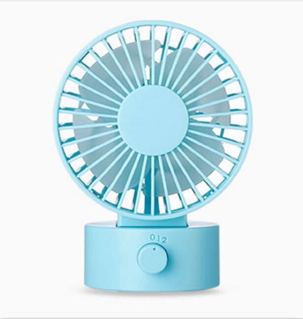 Double leaf mini usb fan 2