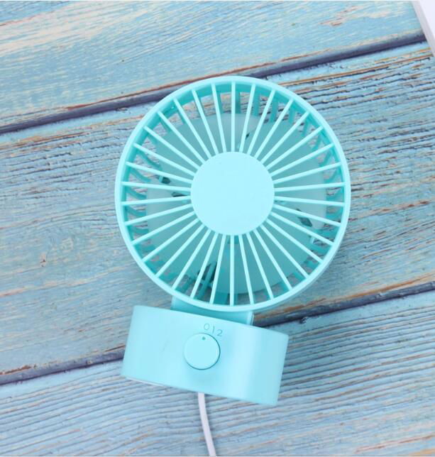 Double leaf mini usb fan 3