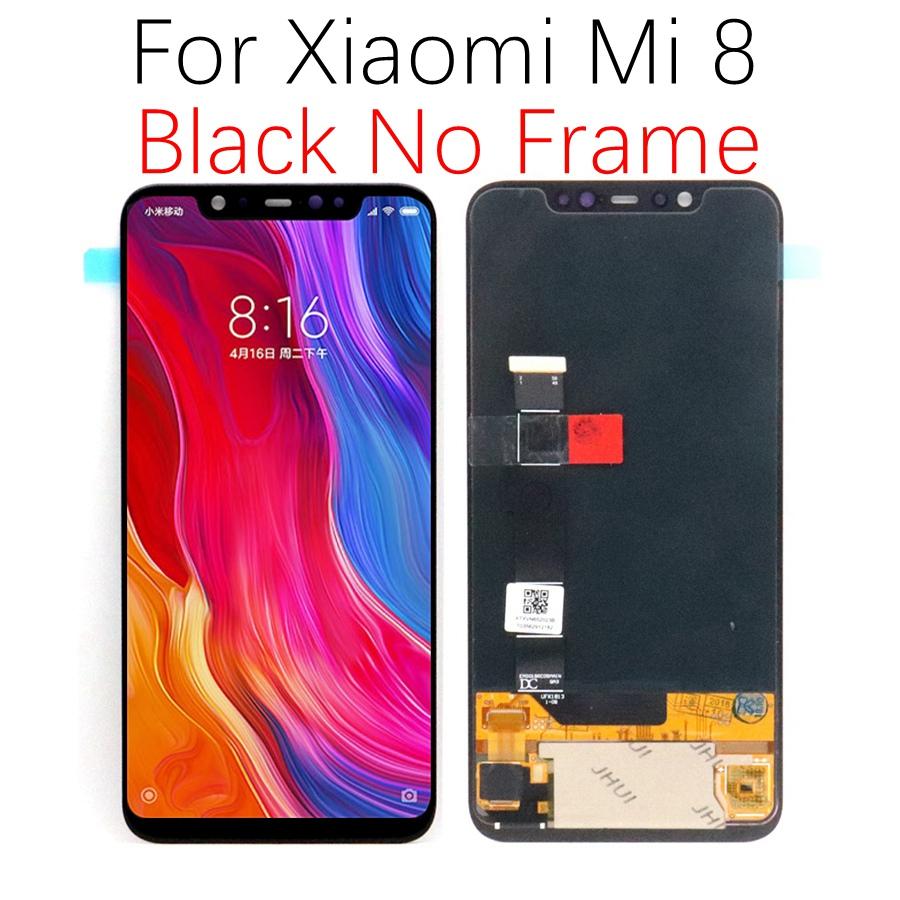 Xiaomi Mi 8 LCD Display  Screen Replacement  with Frame without Frame  5