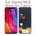 Xiaomi Mi 8 LCD Display  Screen Replacement  with Frame without Frame  5