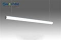 Office LED Linear Light suspension, mounting, recessed installation