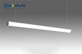 Office LED Linear Light suspension, mounting, recessed installation 1