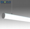 Office LED Linear Light suspension, mounting, recessed installation