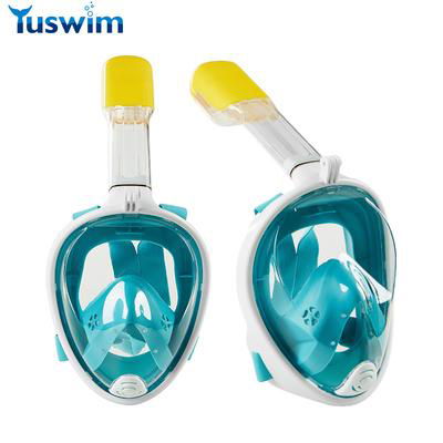 Breath Surface Diving Mask Snorkel Scuba Swimming Tools Full Face Snorkel Mask 2