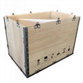 Industrial wooden boxes Packaging Collapsible Box Storage foldable storage box