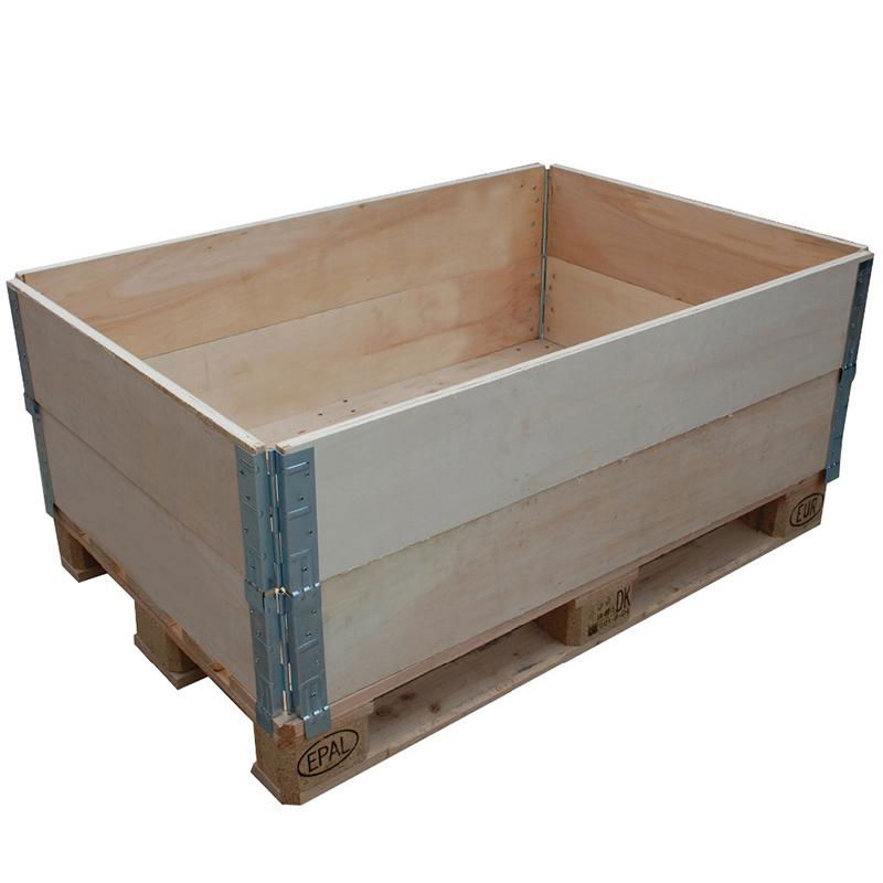 Industrial wooden boxes Packaging Collapsible Box Storage foldable storage box 3