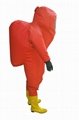 Heavy type good quality chemical protective safety suit with best service 2
