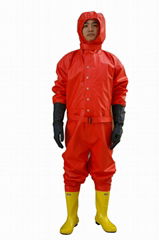 Safety Clothing Chemical Disposable Protective Coverall Hooded Suit