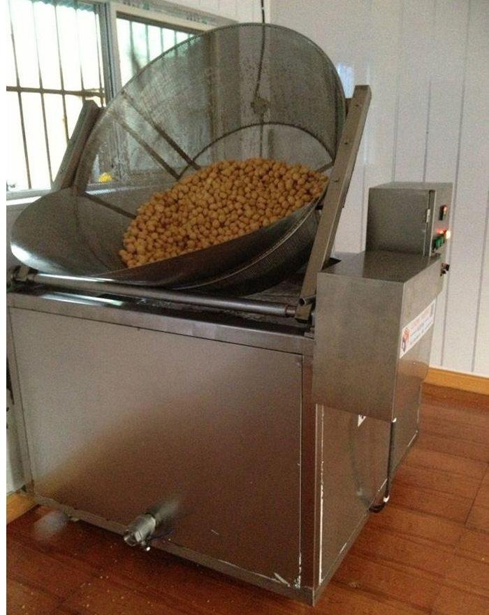 small potato frying machine 2