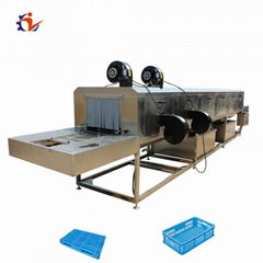 Food Industry Plastic Crate Pallet Tray Basket Washer Washing Machine