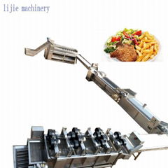 potato chips processing machine