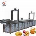 potato chips frying machine 